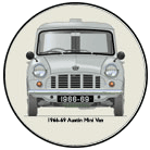 Austin Mini Van (ribbed roof) 1966 Coaster 6